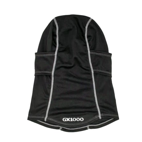 GX1000 バラクラバ ジーエックスセン Balaclava （Black W/ Contrast Stitching）