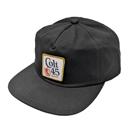 BRIXTON キャップ ブリクストン コットンキャップ CAP ブラック　BRIXTON COLT 45 x MP SNAPBACK （BLACK）