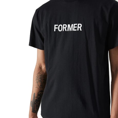 SALE FORMER Tシャツ 半袖 黒 メンズ フォーマー　FORMER LEGACY TEE（BLACK）