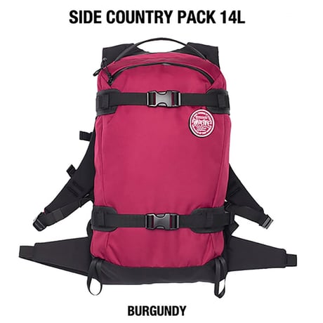 25-26 rain or shine バックパック リュック レインオアシャイン RAIN OR SHINE SC PACK 14L (BLACK　BURGUNDY　420ART)