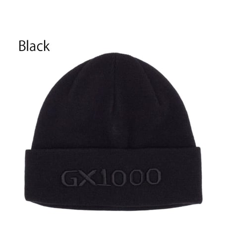 GX1000 ニット帽 ビーニー ジーエックスセン 黒 緑　OG Logo Beanie （Ｂlack　Olive）