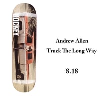 HOCKEY デッキ ホッケー 8.18インチ　Andrew Allen Truck The Long Way Shape 1