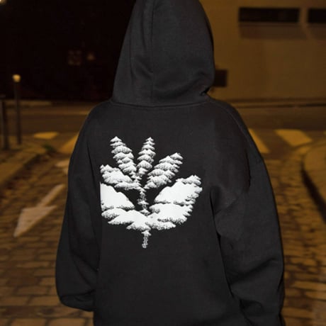 MAGENTA スウェット パーカ マジェンタ　MAGENTA SKATEBOARDS MOUNTAINS HOODIE (BLACK)