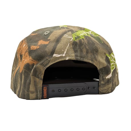 KROOKED キャップ クルキッド　EYES CAMO PANEL SNAPBACK CAP （REAL TREE CAMO）