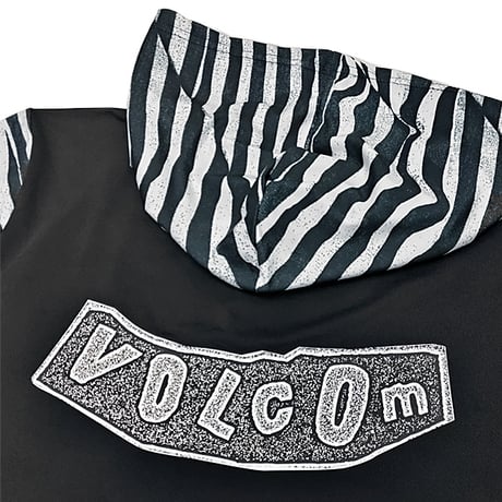 VOLCOM ボルコム ラッシュガード　RAMP STONE HOOD LONG SLEEVE （BLACK）