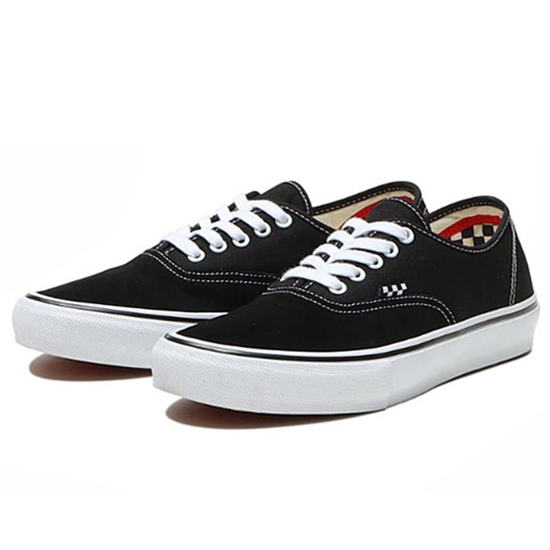 VANS スニーカー VANS SKATE AUTHENTIC (BLACK/WHITE) VANS スニーカー VANS SKATE AUTHENTIC (BLACK/WHITE)