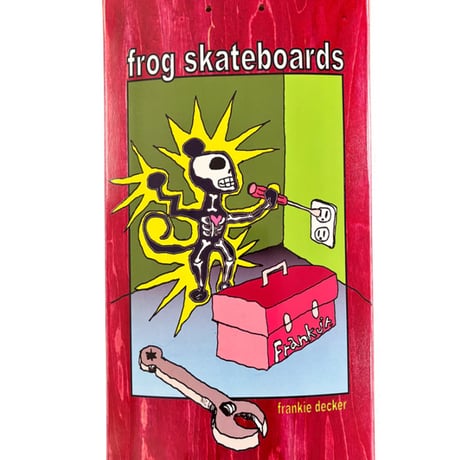 FROG SKATE デッキ 8.25インチ DECK　FROG SKATEBOARDS New Career (Frankie Decker)