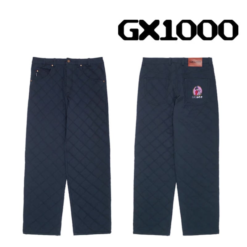 SALE GX1000 パンツ バギー ジーエックスセン Baggy Pant Quilted SALE GX1000 パンツ バギー ジーエックスセン Baggy Pant Quilted