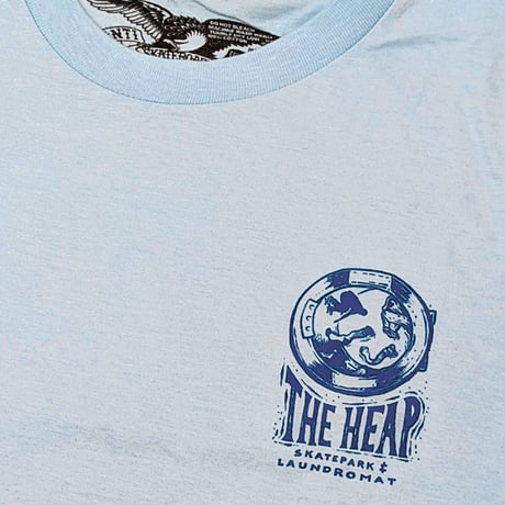 ANTIHERO THRASHER アンタイヒーロー ブルー Tシャツ　ANTI HERO THE HEAP S/S TEE （POWDER BLUE）