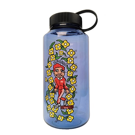 KROOKED ウォーターボトル クルキッド　KROOKED SKATEBOARDS GONZ SWEATPANTS WATER BOTTLE （BLUE）