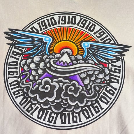 1910 9teenten Tシャツ ロンT　1910 Daybreak L/S T-Shirt （Vintage White） 長袖 ナインティーン テン