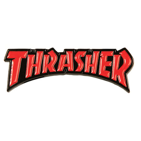 THRASHER スラッシャー ピン ピンバッチ ロゴ　THRASHER MAGAZINE THRASHER LAPEL PIN  （A）