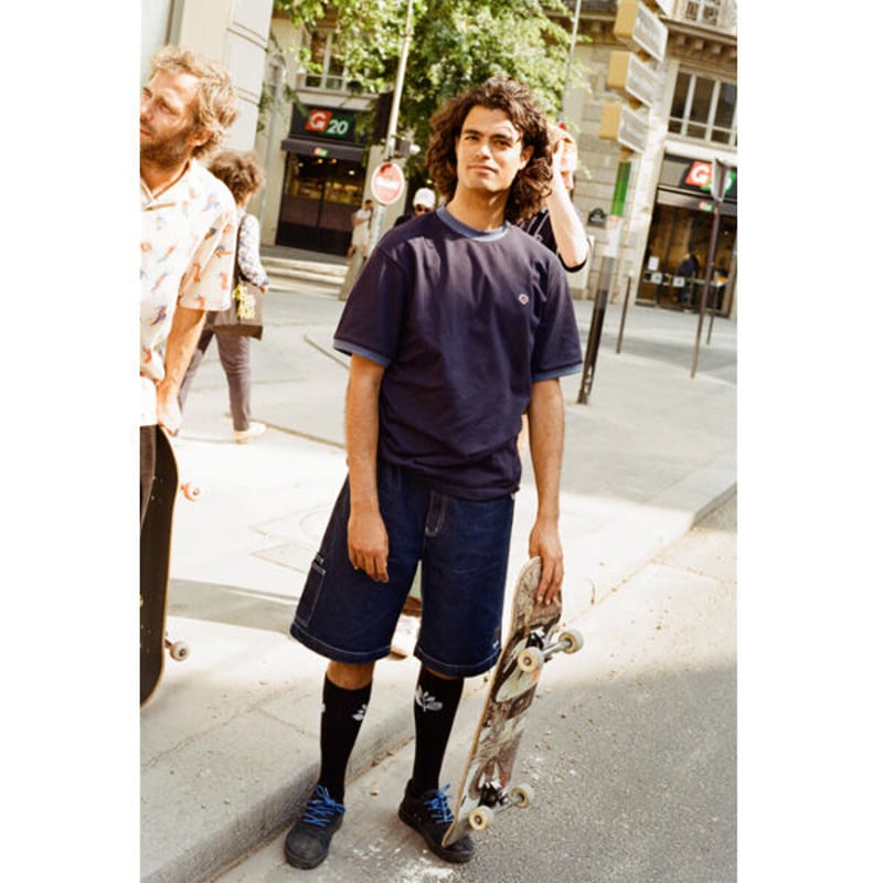 MAGENTA SKATEBOARDS ソックス ニーソックス 黒 白 メンズ