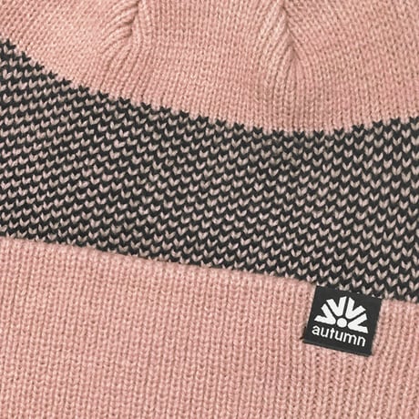 AUTUMN ビーニー 　AUTUMN HEADWEAR BIRDSEYE BEANIE (DUSTY PINK） オータム スノー スノーボード