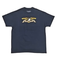 SALE ANTIHERO SKATEBOARDS Tシャツ アンタイヒーロー 半袖　EAGLE S/S TEE (NAVY)