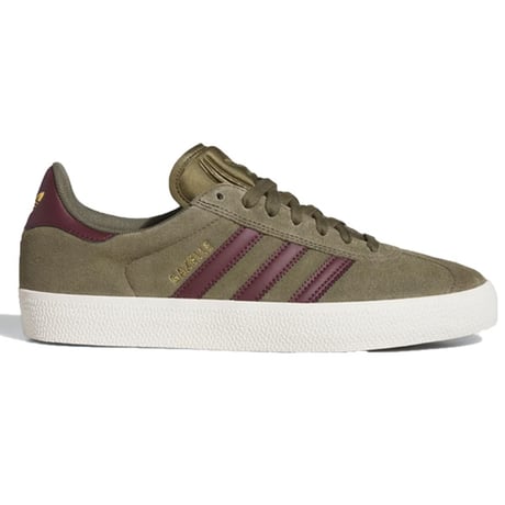ADIDAS SKATEBOARDING スニーカー アディダス ガゼル ADV メンズ　Gazelle ADV （グリーンｘブラウン)