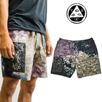 SALE WELCOME SKATEBOARDS パンツ ショーツ ウェルカム　SOFT CORE TIE-DYE SHORTS （Eggplant Tie Dye）