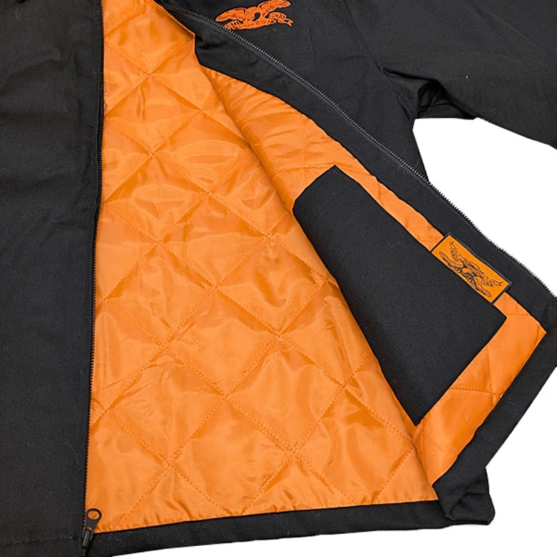 ANTIHERO SKATEBOARDS ジャケット ブラック アンタイヒーロー BASIC