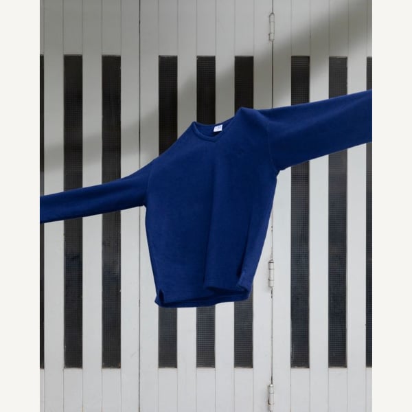 POLAR SKATE CO 長袖 ポーラー フリース メンズ ネイビー系