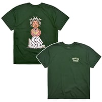 SALE QUARTER SNACKS Tシャツ 半袖 緑 クウォータースナックス　QUARTER SNACKS Medusa Snackman Tee （Forest Green）