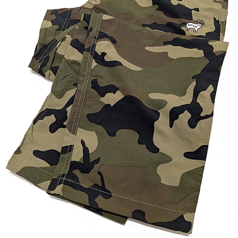 KM4K パンツ KM4Kパンツ KM4K WORK LONG PANTS （CAMO） カモシカ ロング
