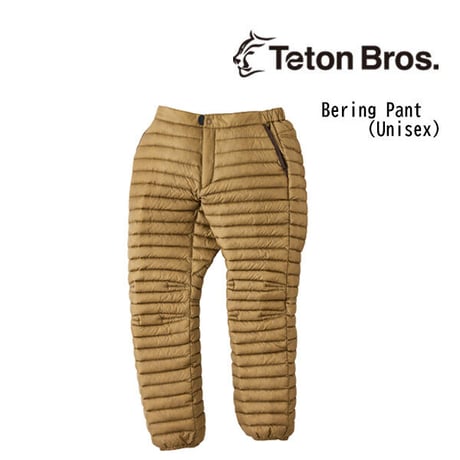 TETON BROS. ティートンブロス ダウンパンツ　TETON BROS Bering Pant (Unisex) - Khaki 2023