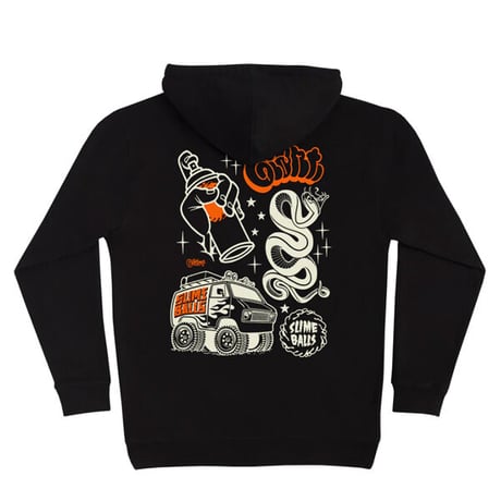 SALE SLIMEBALLS パーカー　SLIME BALLS SB x Giant Unidex Slime Balls Hoodie（Black） スライムボールズ