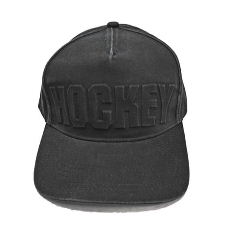 HOCKEY キャップ SKATEBOARDS CAP ホッケー　Hockey Embossed Hat （Black）
