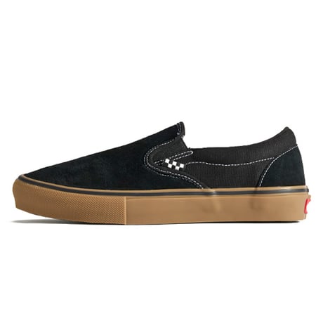 VANS バンズ スケート スリッポン　VANS SKATEBOARDING SKATE SLIP-ON SHOES（BLACK/GUM/WHITE） VN000EG5B9K