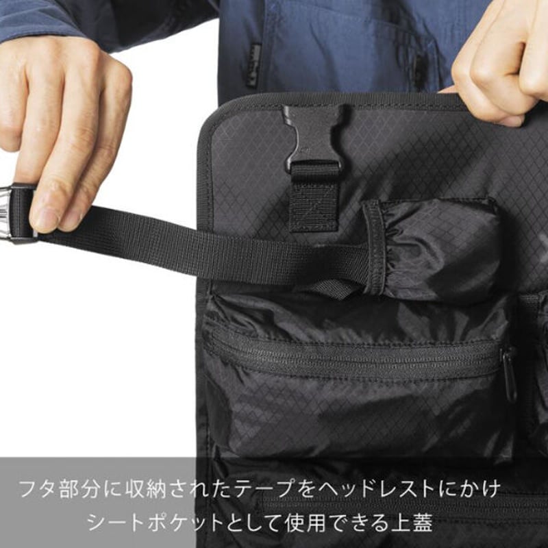 241 パッセンジャーシートバッグ 241 TWO FOR ONE AREA241 PASSENGER SEAT BAG（BLAC