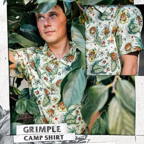 SALE ANTIHERO SKATEBOARDS シャツ　ANTI HERO GRIMPLE STIX GRIMPLE CAMPER SHIRT