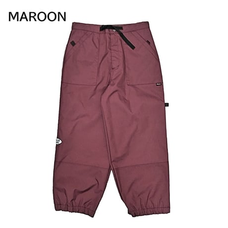 PLAINSANE OG BAGGY PANTS （DARK KHAKI　MAROON)  スノーボード パンツ プレインセイン PLAIN SANE