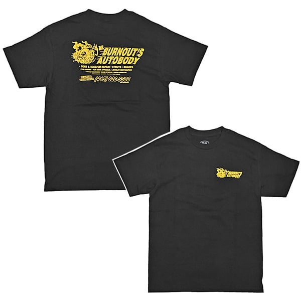 REAL SKATEBOARDS Tシャツ 半袖 リアル スケートボード 黒 AUTOBODY