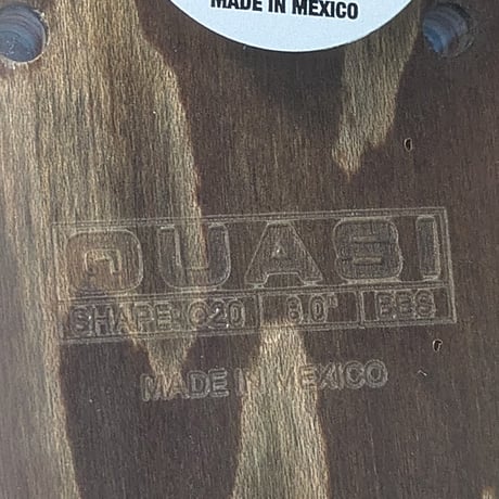 QUASI SKATEBOARDS DECK デッキ クワジ クワージー 8.0インチ　QUASI Exposition