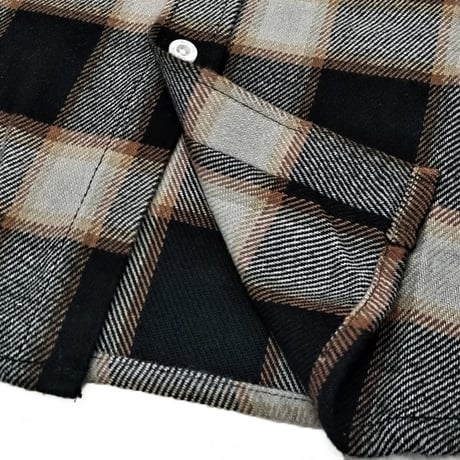SALE BRIXTON BOWERY シャツ 長袖 ブリクストン チェック　20TH ANNIV BOWERY FLANNEL SHIRT （BLACK/CREAM）