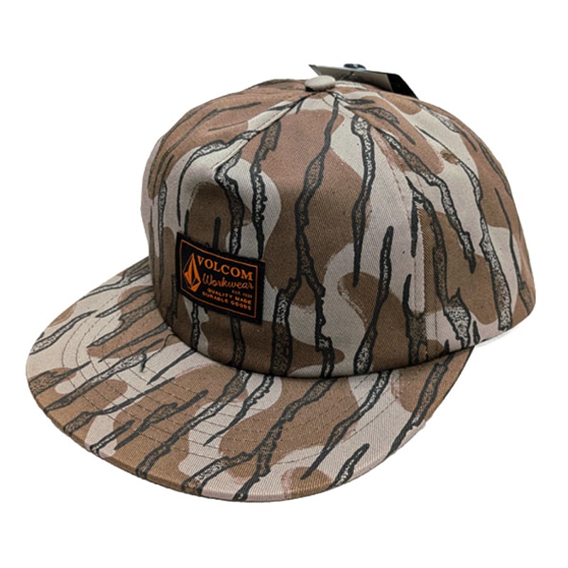 VOLCOM ボルコム キャップ 迷彩 CAP Workwear Adjustable Ha