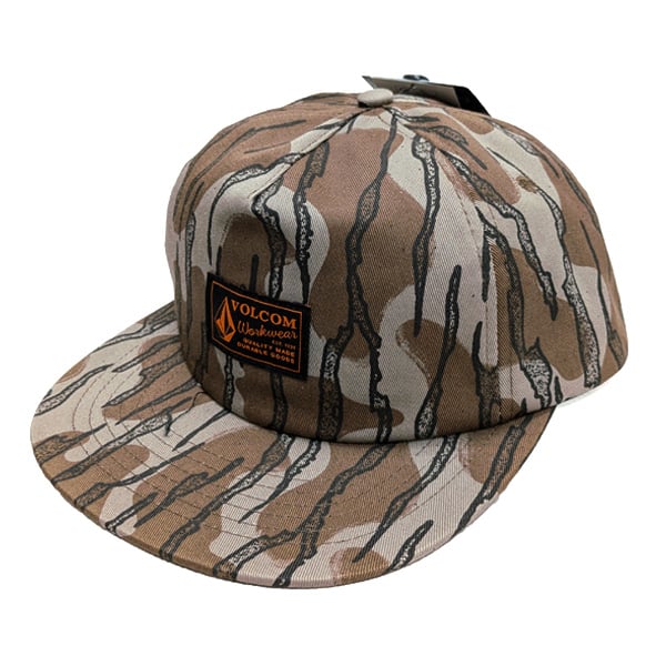 VOLCOM ボルコム キャップ 迷彩 CAP Workwear Adjustable Ha