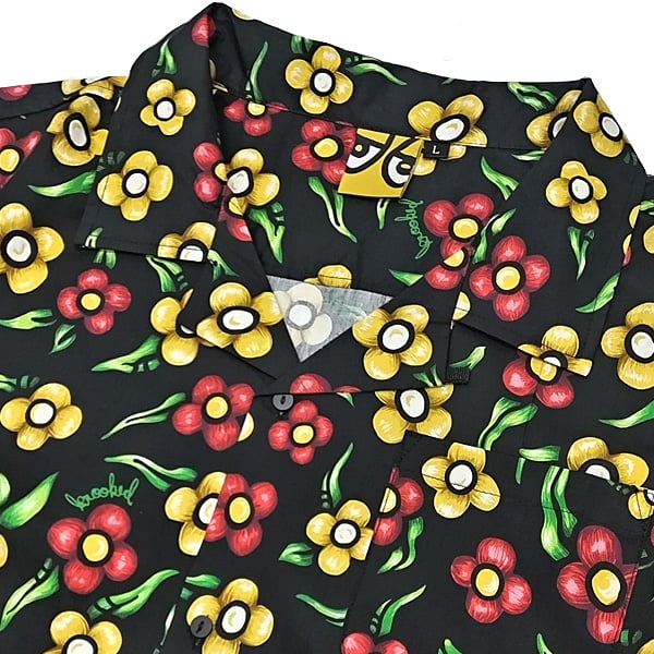 KROOKED シャツ KROOKED シャツ 半袖 クルキッド KROOKED SKATEBOARDS ALOHA