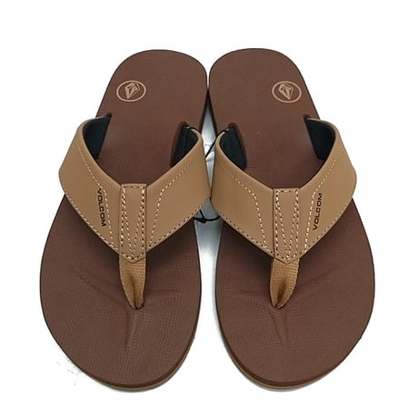 SALE VOLCOM ボルコム サンダル ビーチサンダル ビーサン　Victor Sandals （Brown Khaki）