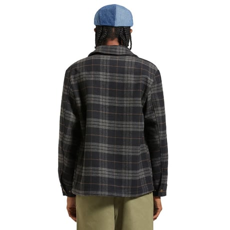 BRIXTON キャスケットタイプ ニュースボーイキャップ ブリクストン ブルー　MC ASSEMBLY BROOD SNAP CAP (UNION HERRINGBONE)