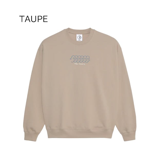 POLAR SKATE CO. ブラウン　スウェット ポーラースケートカンパニー パーカー ） POLAR SKATE CO. PATCH