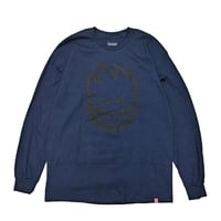 SALE SPITFIRE WHEELS Tシャツ 長袖 スピットファイア　BIGHEAD  L/S TEE （NAVY/BLACK）
