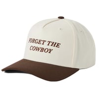 BRIXTON キャップ ブリクストン　FORGET THE COWBOY NP MP SNPBK （CHOCOLATE/OFF WHITE）