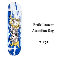 POLAR SKATE DECK 7.875インチ ポーラー デッキ　Emile Laurent  Accordion Dog