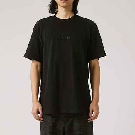 FORMER Tシャツ 半袖 フォーマー　LEGACY WAFFLE T-SHIRT（BLACK）