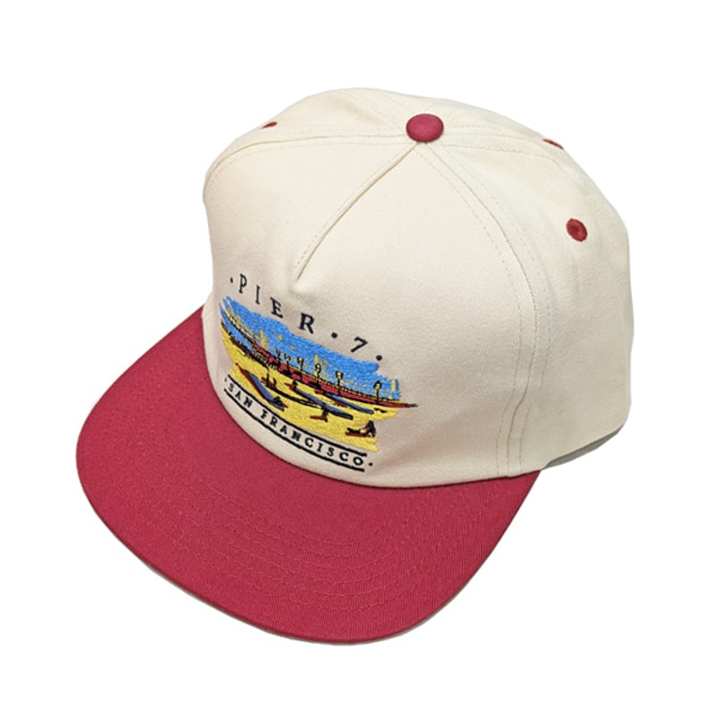 REAL SKATEBOARDS キャップ CAP リアル スケートボード アイボリーx
