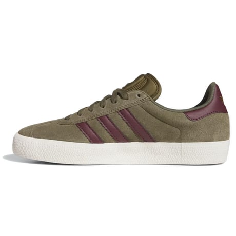 ADIDAS SKATEBOARDING スニーカー アディダス ガゼル ADV メンズ　Gazelle ADV （グリーンｘブラウン)