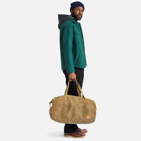 BRIXTON ダッフル バッグ ブリクストン ブラウン　Traveller XL Weekender Duffle Bag (Olive Brown)
