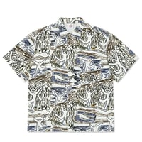 POLAR SKATE CO シャツ 半袖 ポーラー　Tom Shirt　Beach Day （Off White）