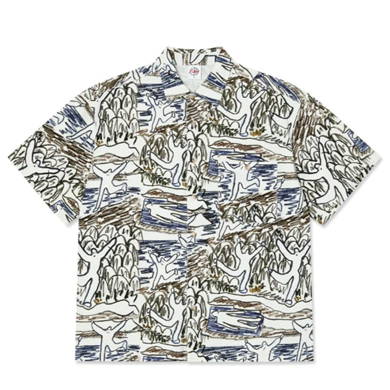 POLAR SKATE CO シャツ 半袖 ポーラー Tom Shirt Beach Day
